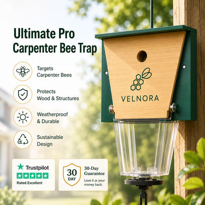 Velnora Carpenter Bee Trap