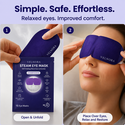 Velnora Steam Eye Masks