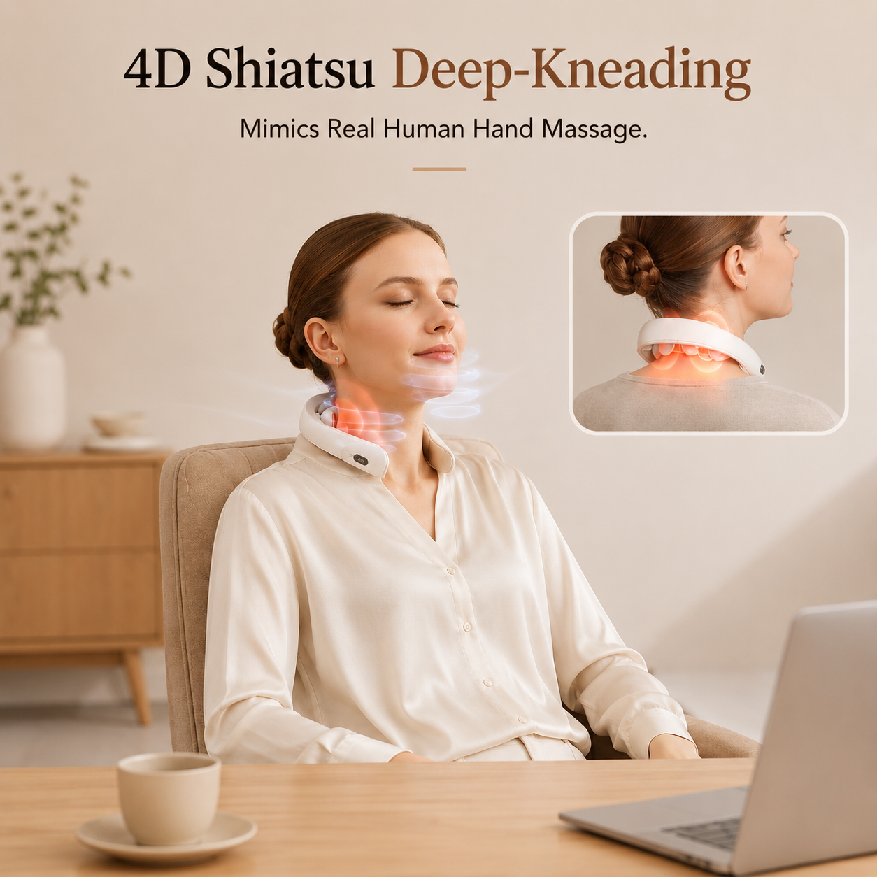 Velnora 4D Heated Neck Massager