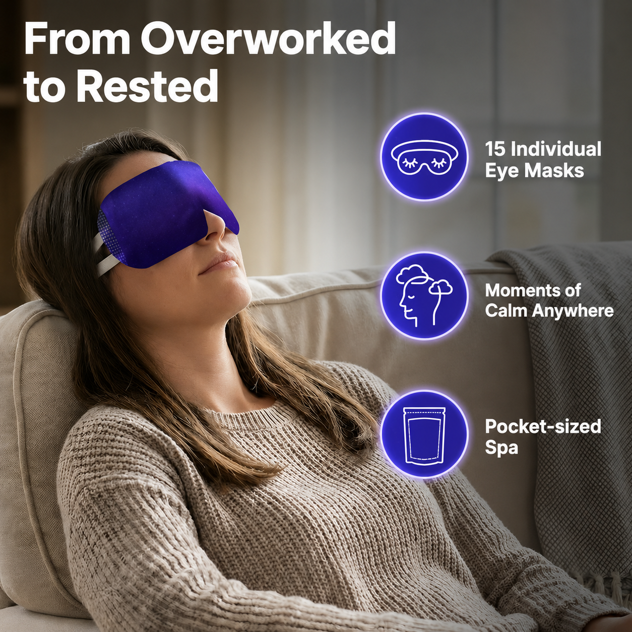 Velnora Steam Eye Masks