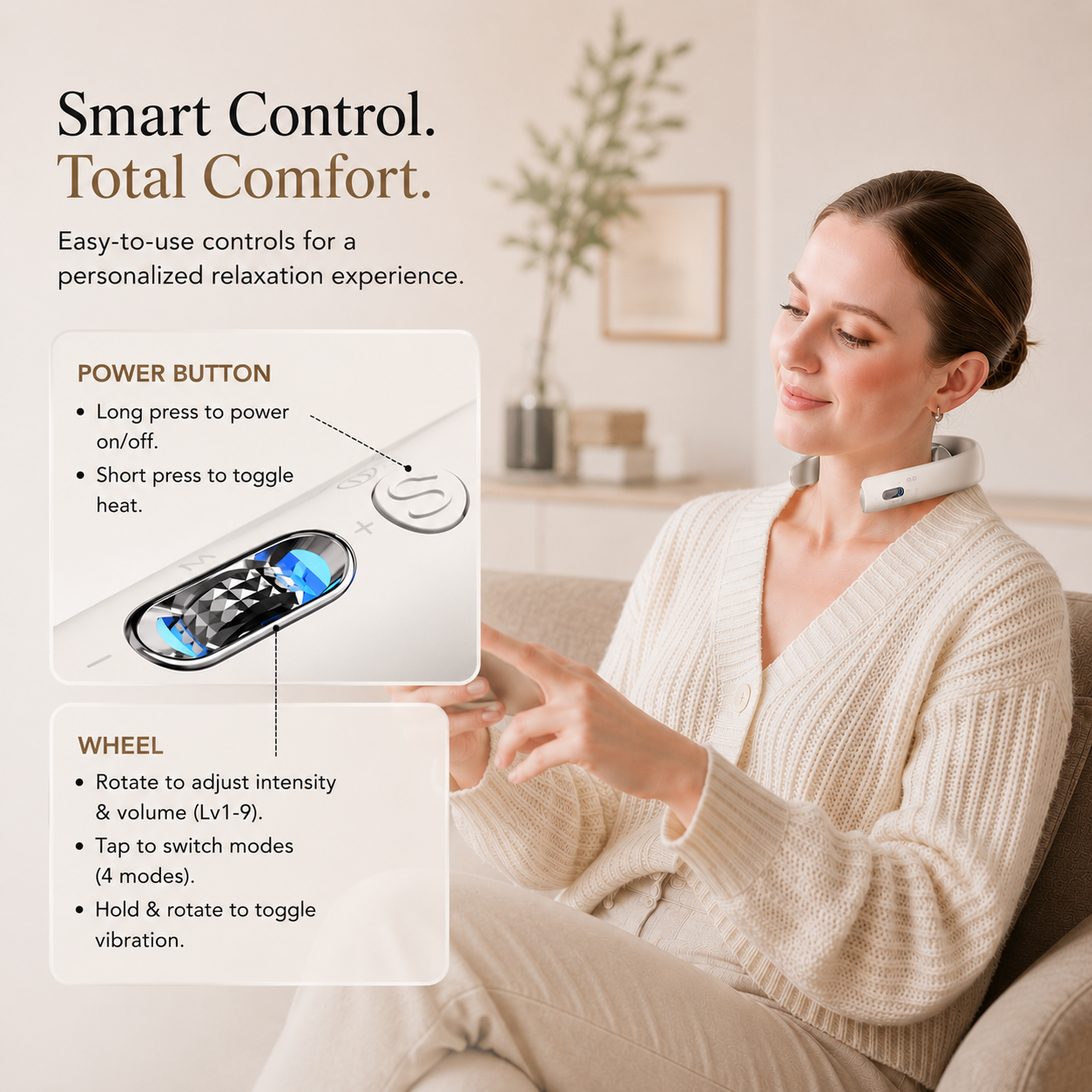 Velnora 4D Heated Neck Massager