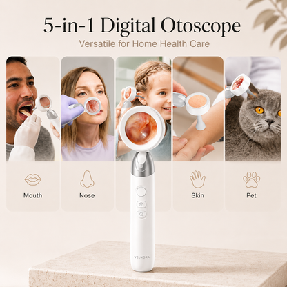 Velnora Digital Otoscope with LED Light